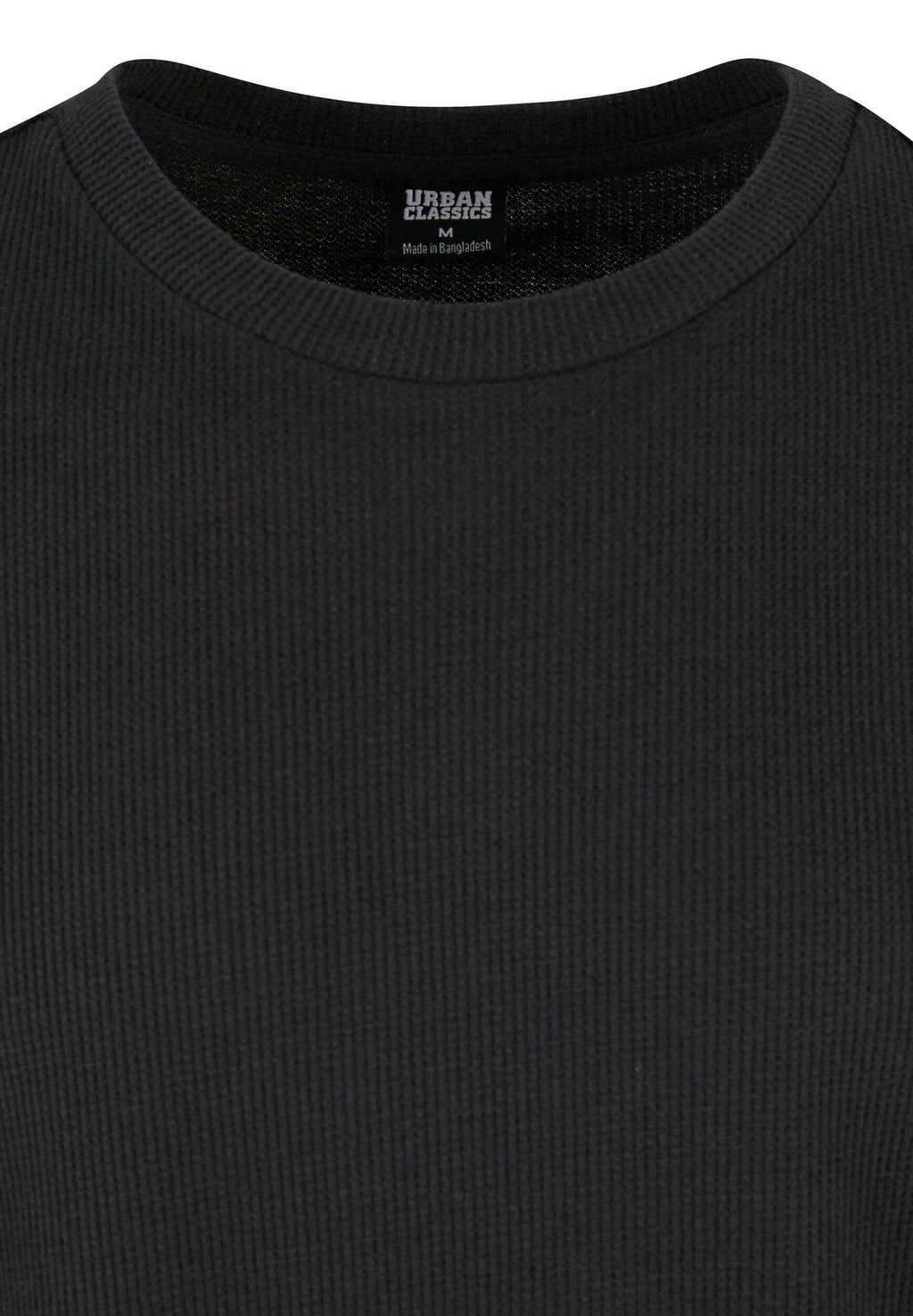 Футболка базовая Waffle Urban Classics, черная
Футболка базовая Waffle Urban Classics, черная