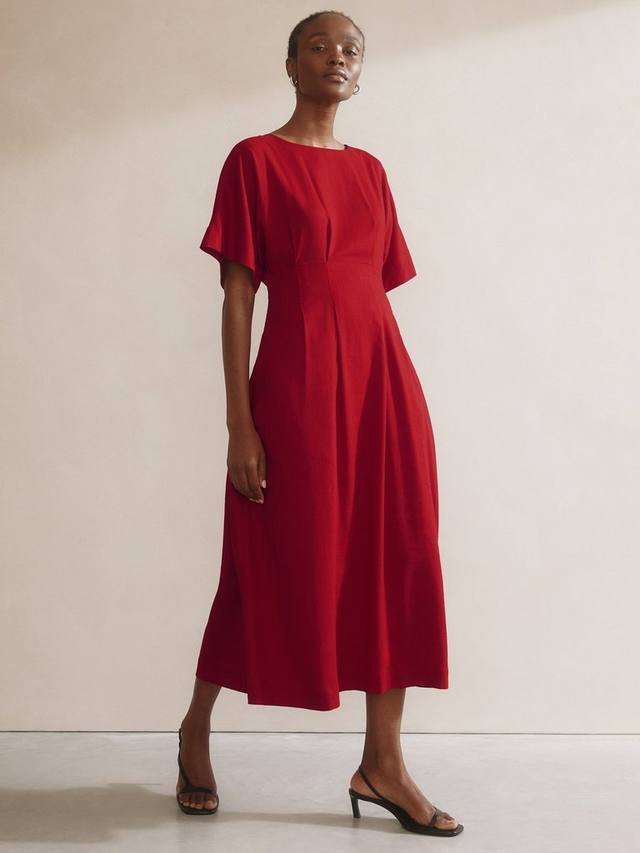 Платье с завязкой на талии сзади Albaray, красный
Платье с завязкой на талии сзади Albaray, красный