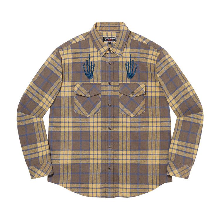 Рубашка Supreme x Hysteric Glamour Plaid Flannel Shirt, Brown
Рубашка Supreme x Hysteric Glamour Plaid Flannel Shirt, Brown