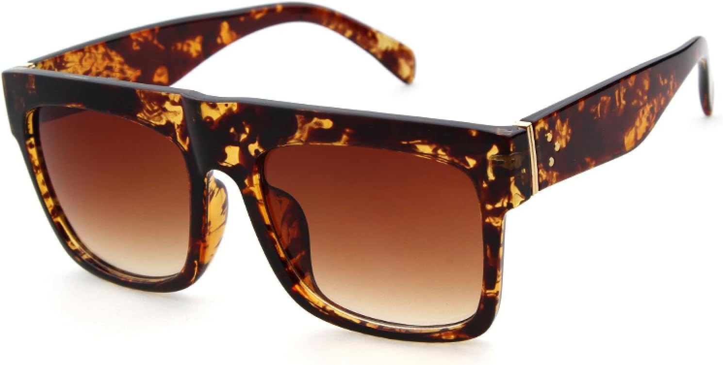 Винтажные солнцезащитные очки с плоской верхней частью для женщин и мужчин, в оправе «тотоиселл», квадратные, с защитой от УФ-излучения UV400 и градиентным рассеиванием света WNCKSQ, C1
Винтажные солнцезащитные очки с плоской верхней частью для женщин и мужчин, в оправе «тотоиселл», квадратные, с защитой от УФ-излучения UV400 и градиентным рассеиванием света WNCKSQ, C1