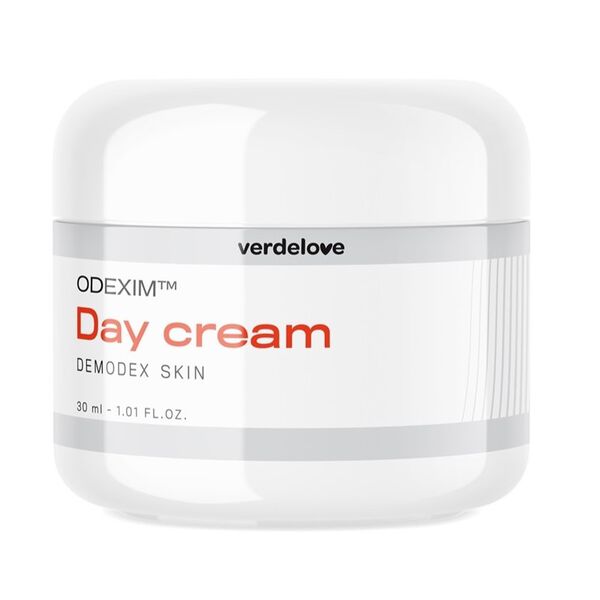 Дневной крем от демодекоза, 30 мл Odexim Demodex skin
Дневной крем от демодекоза, 30 мл Odexim Demodex skin