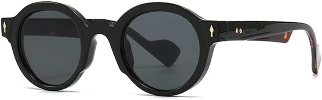 Популярные модные круглые солнцезащитные очки для женщин в стиле панк с заклепками, градиентные, с защитой от УФ-излучения UV400, для мужчин в стиле ретро UUPTTPL, Black Leopard Grey
Популярные модные круглые солнцезащитные очки для женщин в стиле панк с заклепками, градиентные, с защитой от УФ-излучения UV400, для мужчин в стиле ретро UUPTTPL, Black Leopard Grey