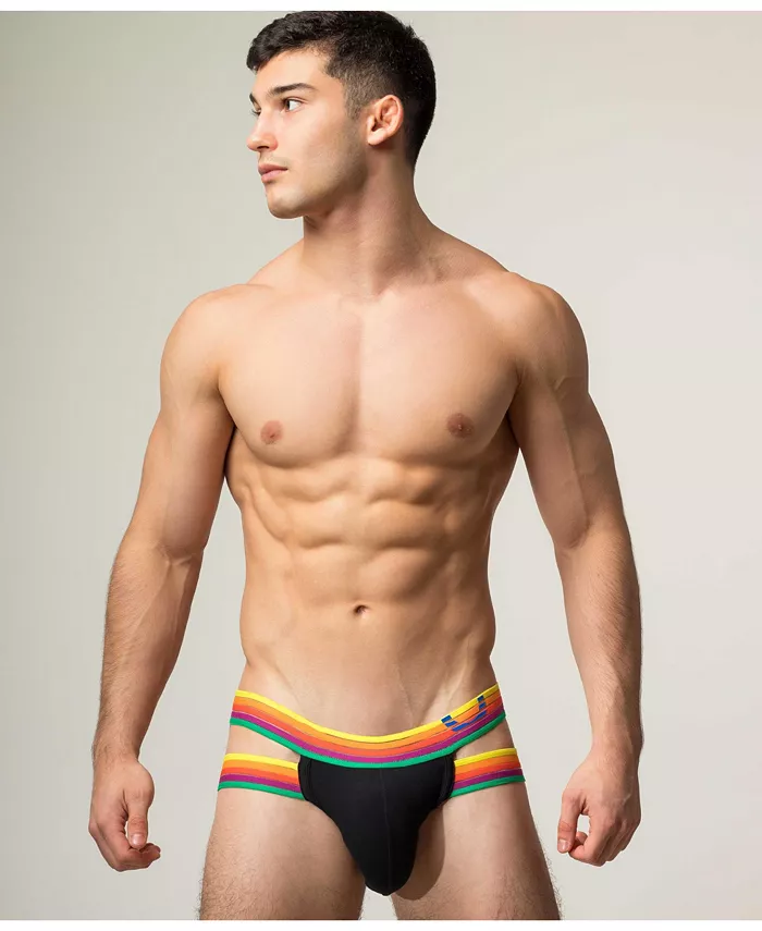 Мужские трусы-слипы RAINBOW RUSH с карманом Rounderbum, черный
Мужские трусы-слипы RAINBOW RUSH с карманом Rounderbum, черный