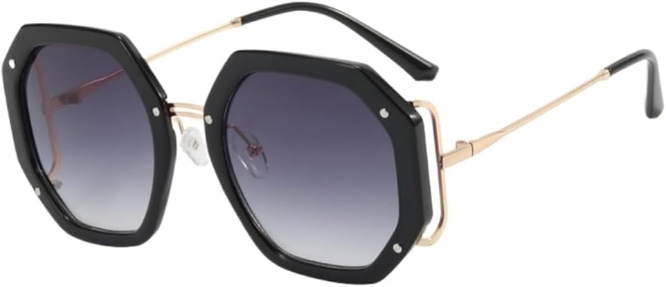 Женские солнцезащитные очки с большой оправой, для поездок на работу, универсальные солнцезащитные очки для активного отдыха, модные солнцезащитные очки с защитой от УФ-излучения UV400 UJNHGQ, Black Gray
Женские солнцезащитные очки с большой оправой, для поездок на работу, универсальные солнцезащитные очки для активного отдыха, модные солнцезащитные очки с защитой от УФ-излучения UV400 UJNHGQ, Black Gray