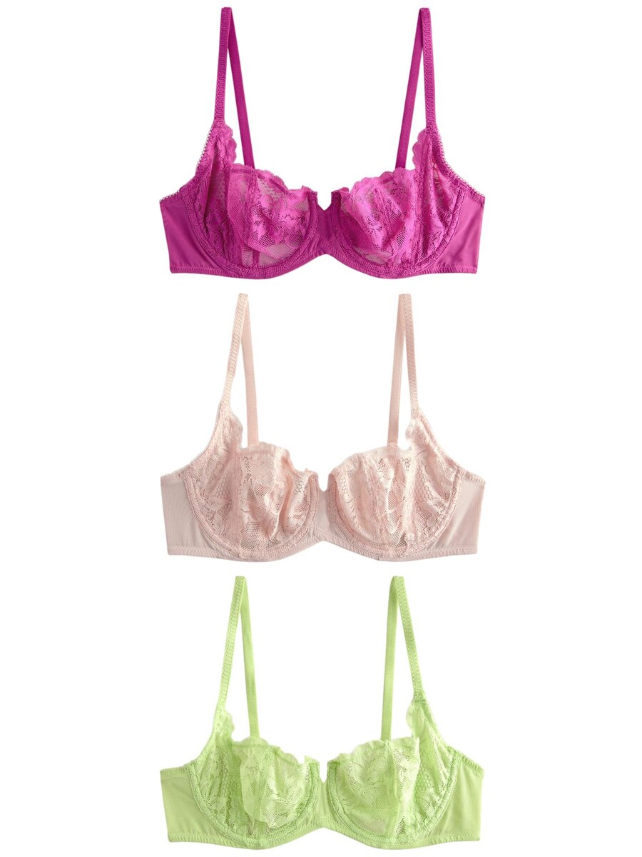 Бюстгальтер на косточках Next Balconette Bra, цвет yellow/purple/rose
Бюстгальтер на косточках Next Balconette Bra, цвет yellow/purple/rose