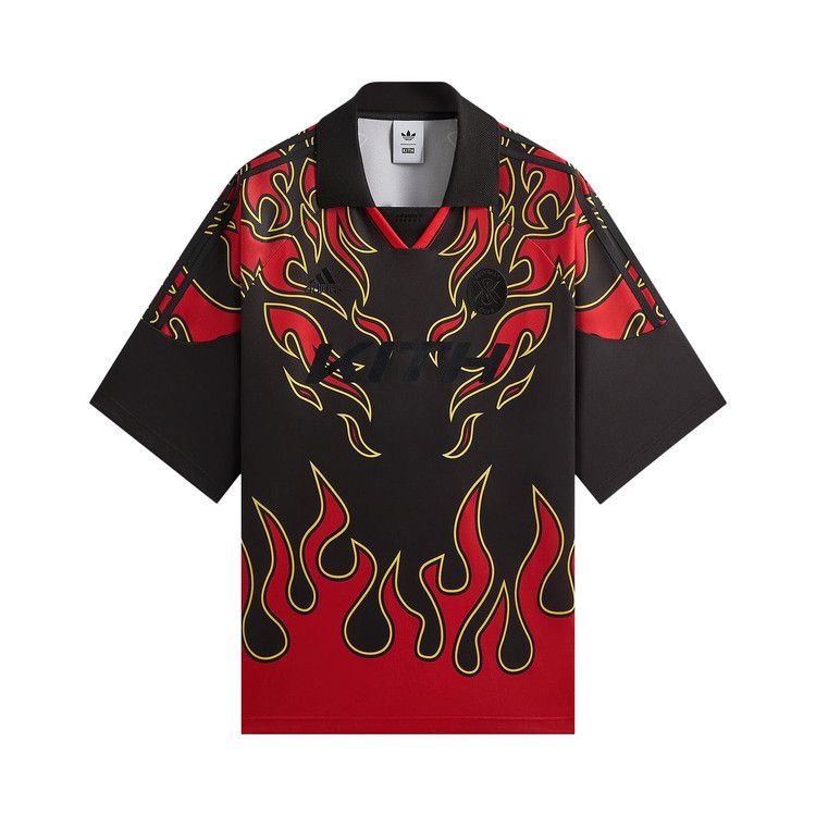 Джерси Kith For Adidas Football Flame Soccer Jersey, Black
Джерси Kith For Adidas Football Flame Soccer Jersey, Black