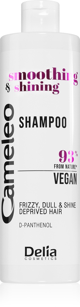 Разглаживающий и сияющий шампунь Cameleo для непослушных, вьющихся волос Delia Cosmetics, 400 мл
Разглаживающий и сияющий шампунь Cameleo для непослушных, вьющихся волос Delia Cosmetics, 400 мл