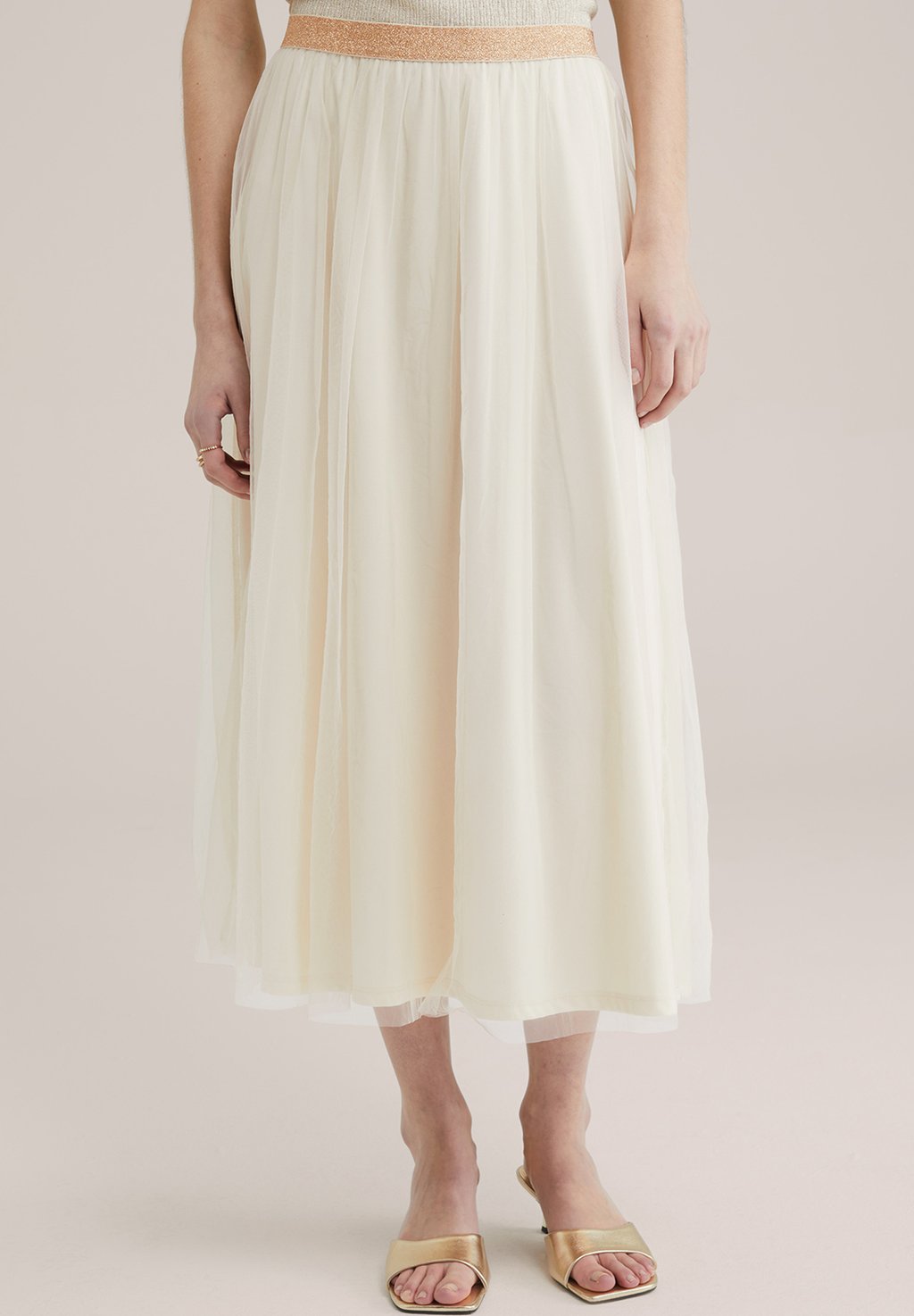 Юбка А-силуэта WE Fashion, золотистый
Юбка А-силуэта WE Fashion, золотистый