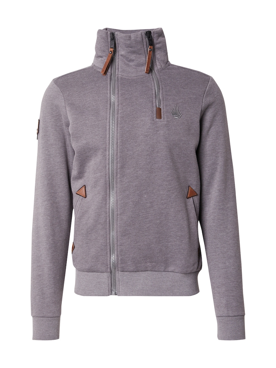 Толстовка с капюшоном на молнии naketano, серый
Толстовка с капюшоном на молнии naketano, серый