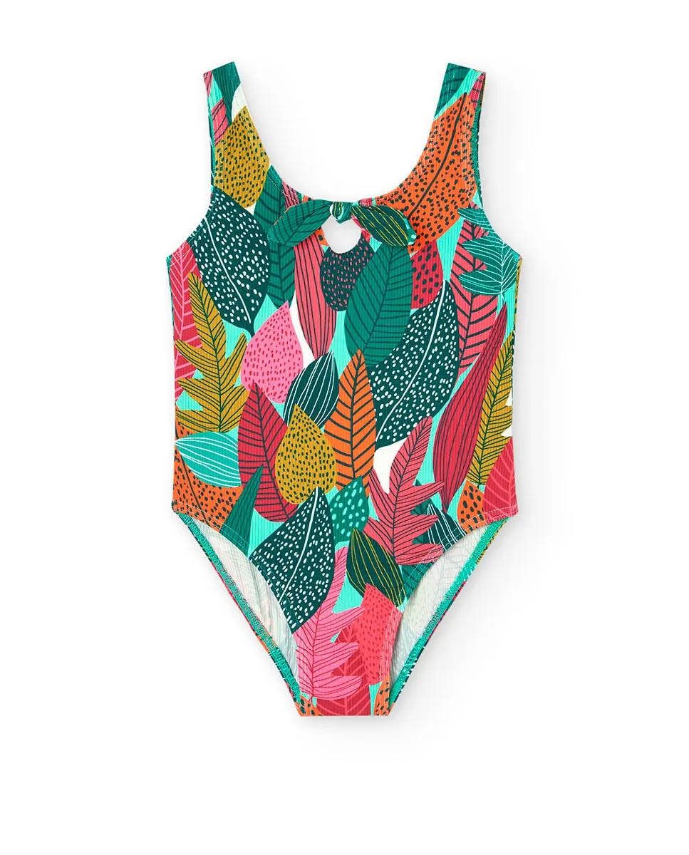 Купальник для девочки из полиамида "Листья" Boboli, мультиколор
Купальник для девочки из полиамида "Листья" Boboli, мультиколор