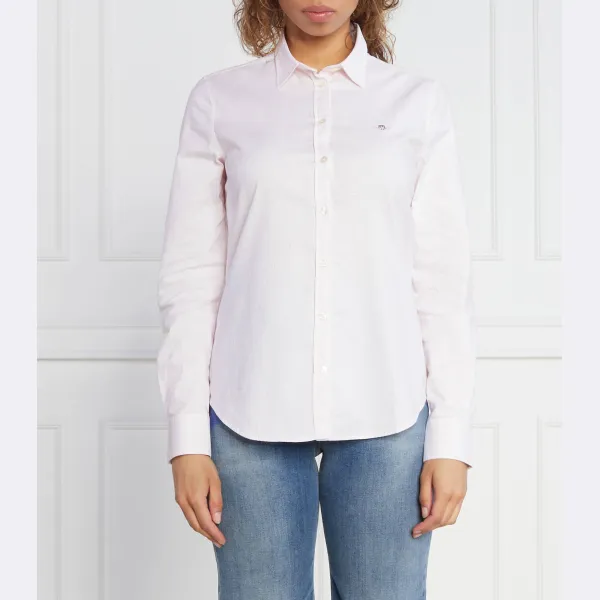 Рубашка узкого кроя Gant, розовый
Рубашка узкого кроя Gant, розовый