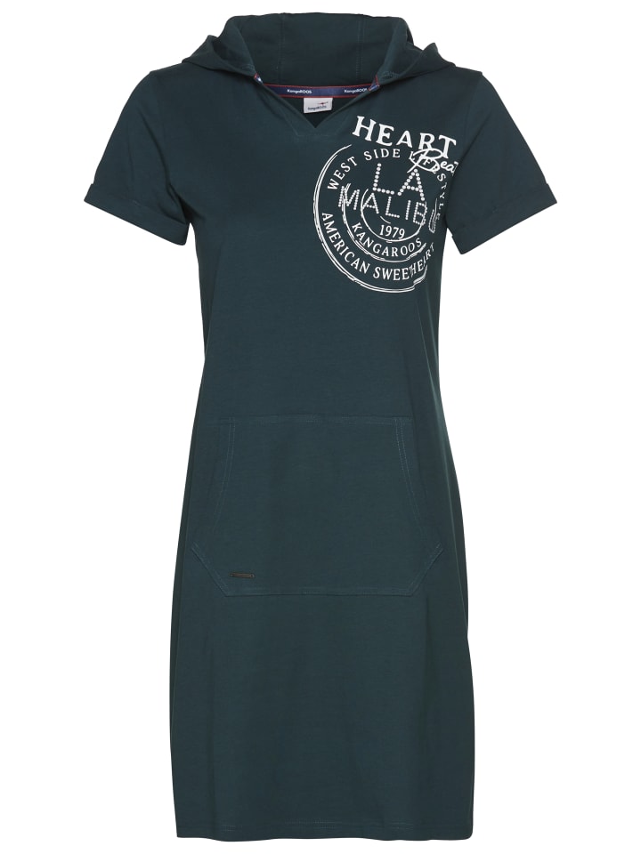 Короткое платье Kangaroos, зеленый 
Короткое платье Kangaroos, зеленый