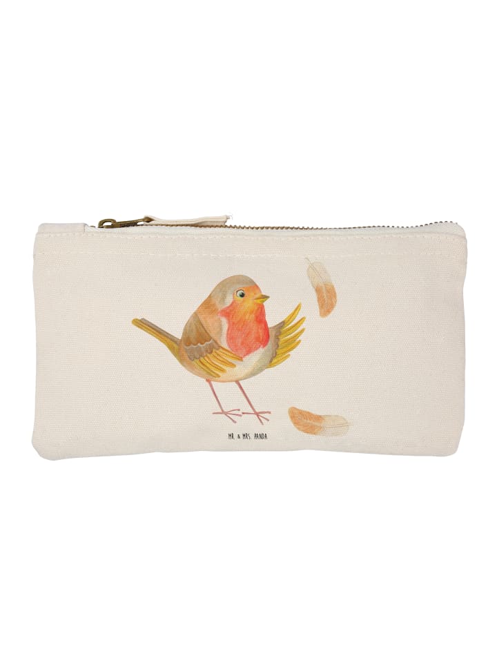 Mr. & Mrs. Panda Пенал с перьями малиновки, без надписи, белого цвета
Mr. & Mrs. Panda Пенал с перьями малиновки, без надписи, белого цвета