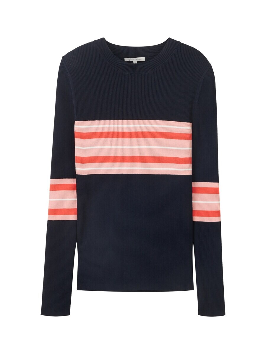 Свитер Tom Tailor, морской синий/голубой
Свитер Tom Tailor, морской синий/голубой