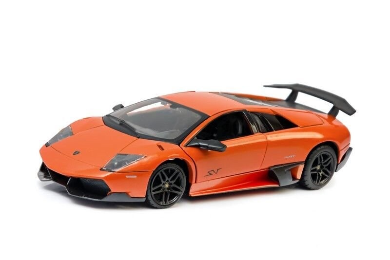LAMBORGHINI MURCIELAGO 39300 Масштаб 1:24 оранжевый Rastar
LAMBORGHINI MURCIELAGO 39300 Масштаб 1:24 оранжевый Rastar