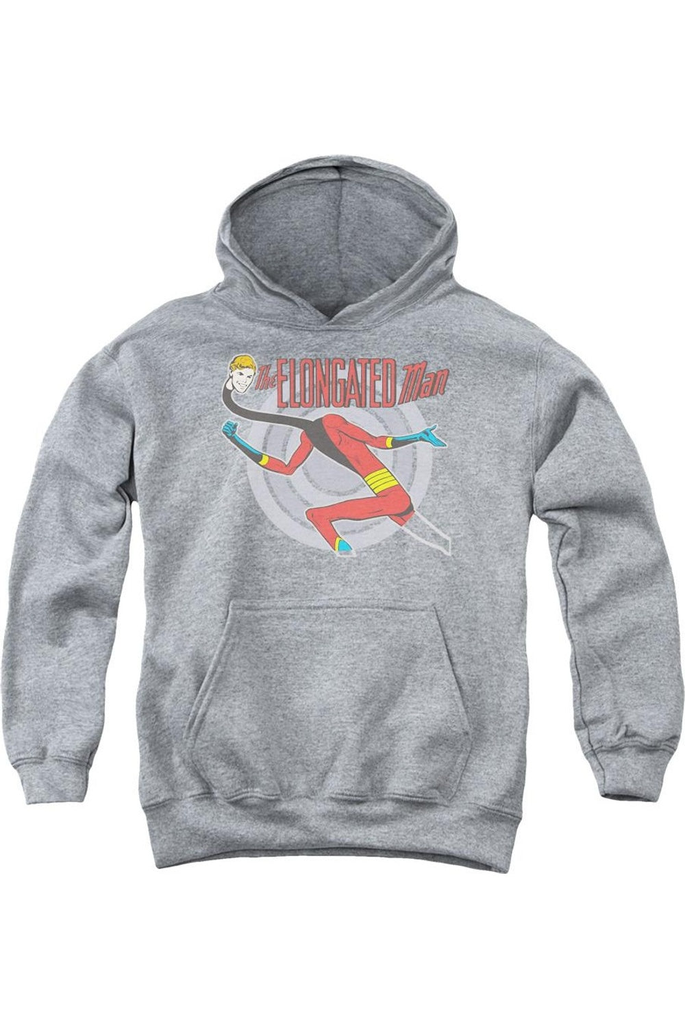 DC Comics Толстовка с капюшоном "Эластичный человек" для молодежи Gildan, Athletic Heather
DC Comics Толстовка с капюшоном "Эластичный человек" для молодежи Gildan, Athletic Heather