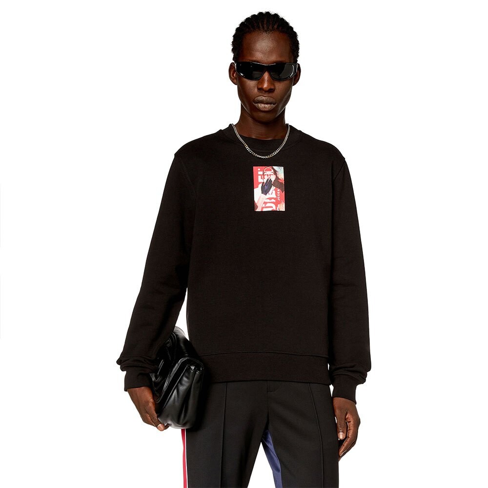 Толстовка Diesel Ginn N1, черный
Толстовка Diesel Ginn N1, черный