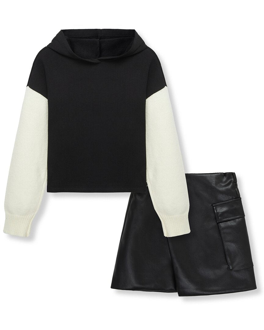 Комплект из толстовки Habitual и юбки-карго, черный
Комплект из толстовки Habitual и юбки-карго, черный