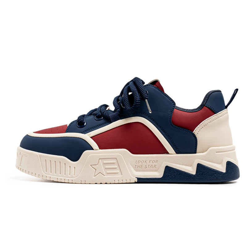 TAFN Износостойкие низкие мужские кроссовки для скейтбординга, красные и синие
TAFN Износостойкие низкие мужские кроссовки для скейтбординга, красные и синие