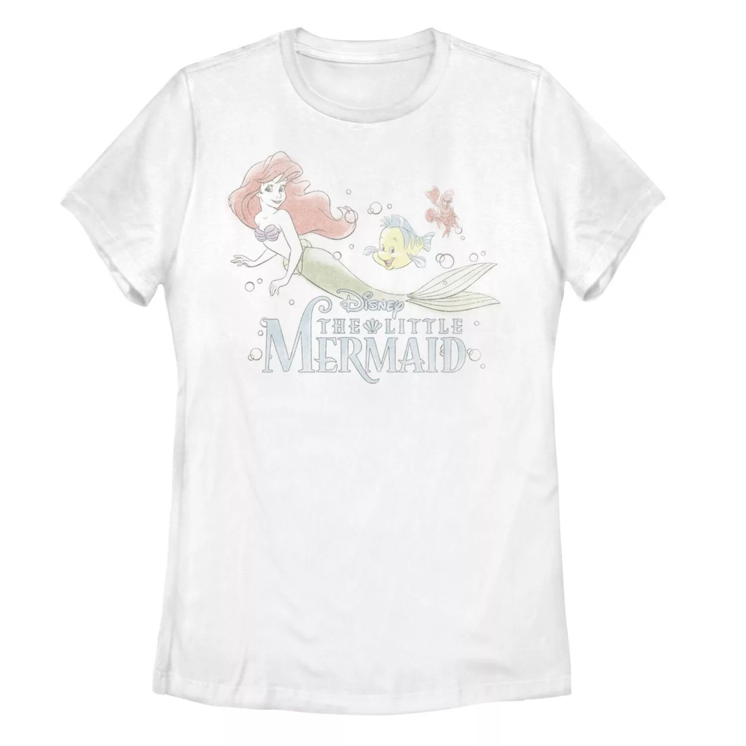 Детская футболка с акварельным портретом Disney's The Little Mermaid Line Art Licensed Character
Детская футболка с акварельным портретом Disney's The Little Mermaid Line Art Licensed Character