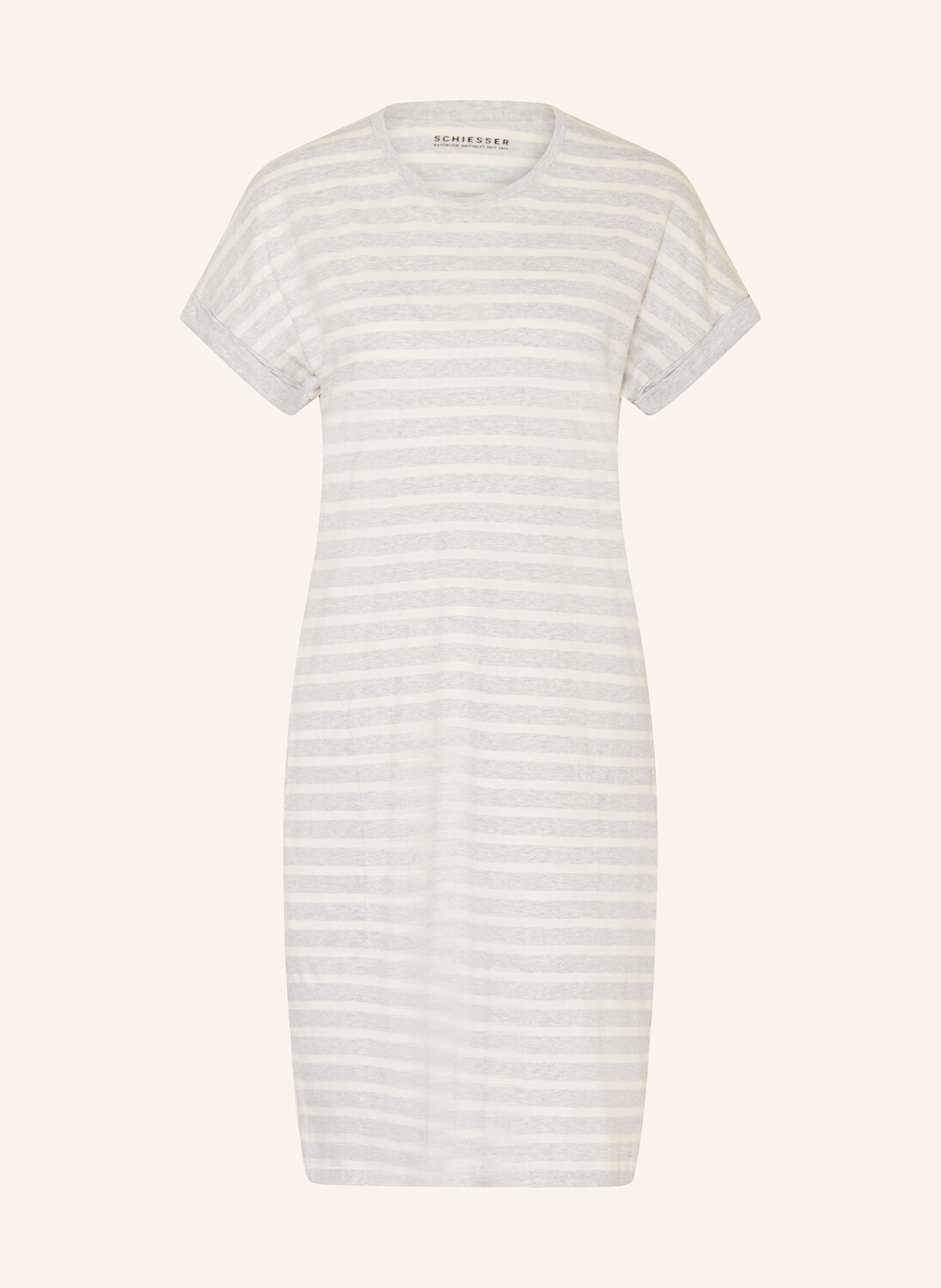 Ночная рубашка в повседневном стиле Schiesser, серый
Ночная рубашка в повседневном стиле Schiesser, серый