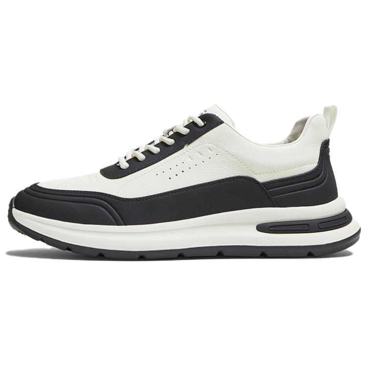 BASTO Износостойкие мужские низкие кеды повседневные бело-черные, цвет White/Black 
BASTO Износостойкие мужские низкие кеды повседневные бело-черные, цвет White/Black