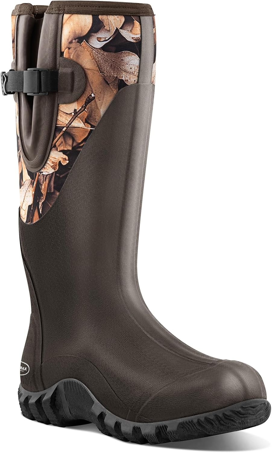 Мужские водонепроницаемые резиновые сапоги TerraTrax для дождя и работы - прочные, с 6 мм неопреновой изоляцией, идеально подходят для рыбалки, охоты и фермерства, шоколадный
Мужские водонепроницаемые резиновые сапоги TerraTrax для дождя и работы - прочные, с 6 мм неопреновой изоляцией, идеально подходят для рыбалки, охоты и фермерства, шоколадный