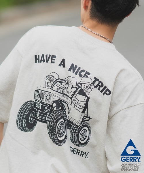 Футболка с короткими рукавами, логотип, коллаборация Sideway Stance x Gerry, серая
Футболка с короткими рукавами, логотип, коллаборация Sideway Stance x Gerry, серая