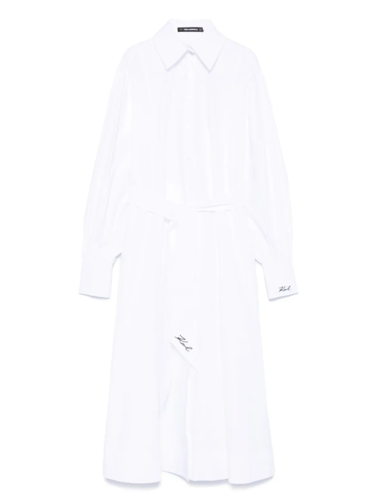Платье миди из поплина Karl Lagerfeld, белый
Платье миди из поплина Karl Lagerfeld, белый