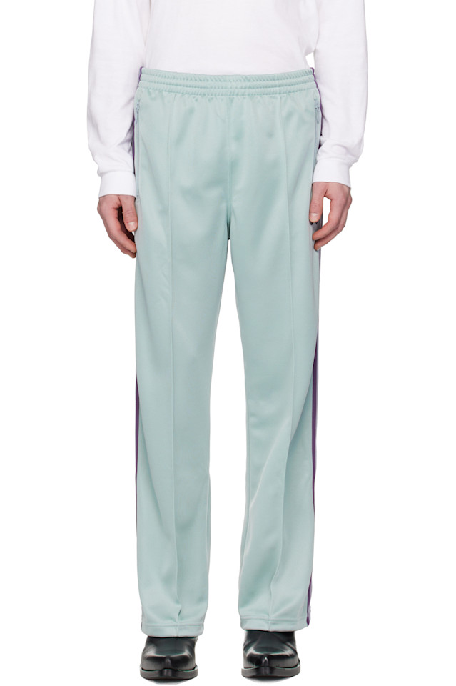 Needles Зеленые гладкие спортивные штаны из полиэстера
Needles Зеленые гладкие спортивные штаны из полиэстера