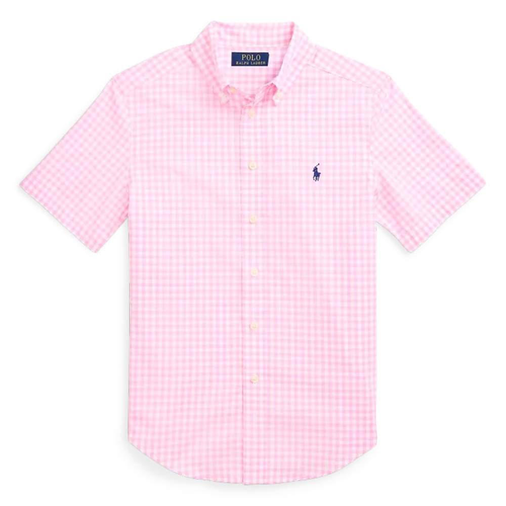 Polo Ralph Lauren Рубашка SS24 розовая детская
Polo Ralph Lauren Рубашка SS24 розовая детская