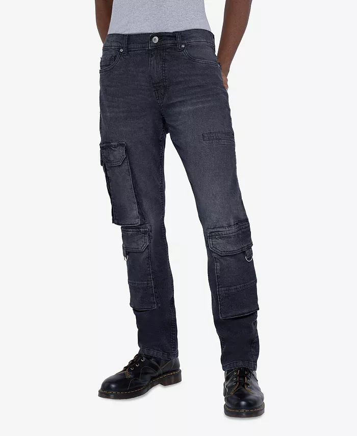 Мужские модные джинсы прямого кроя с множественными карманами All Over Multi Cargo Raw X, мультиколор
Мужские модные джинсы прямого кроя с множественными карманами All Over Multi Cargo Raw X, мультиколор