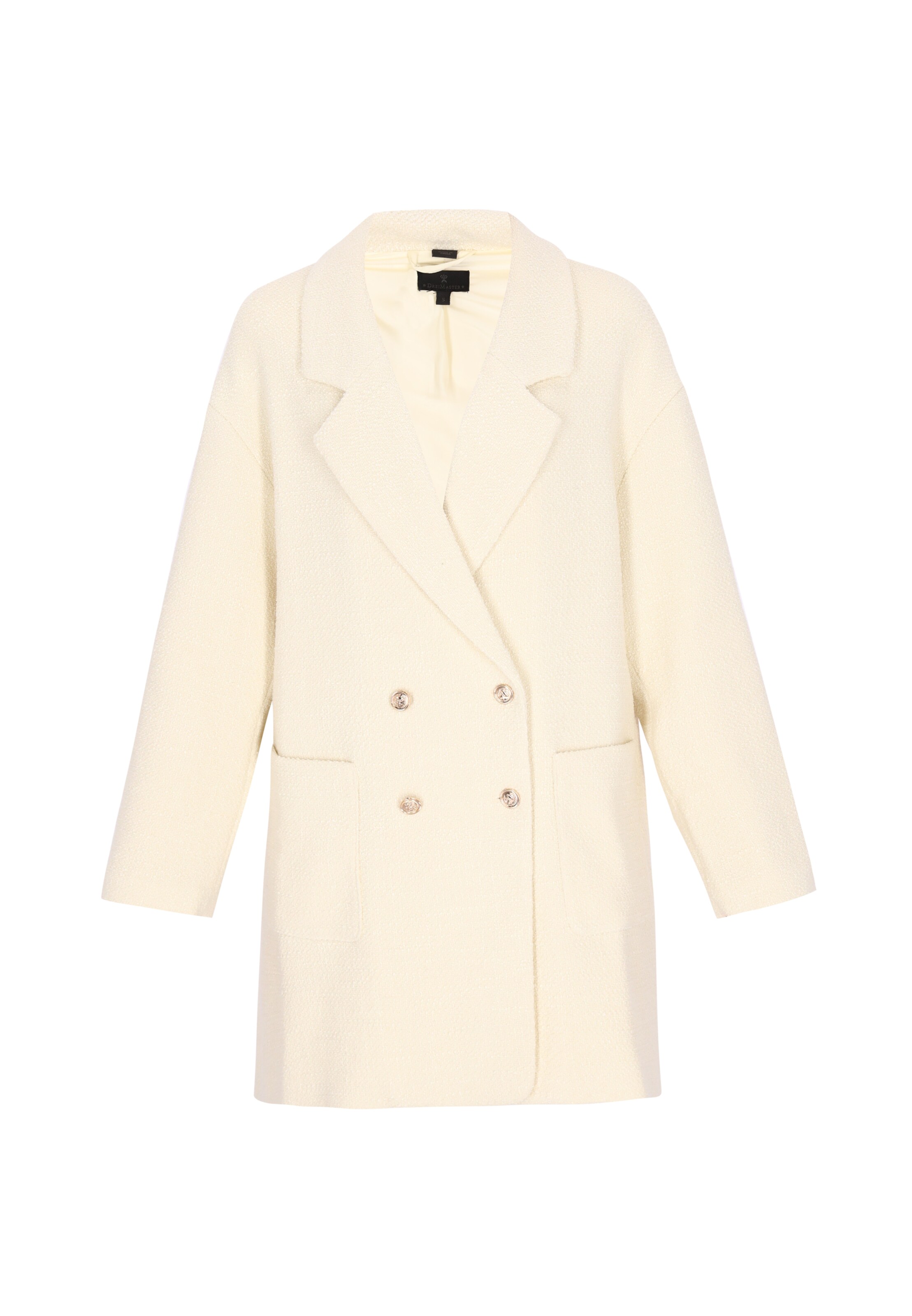 DreiMaster Klassik Межсезонное пальто в цвете Off White
DreiMaster Klassik Межсезонное пальто в цвете Off White