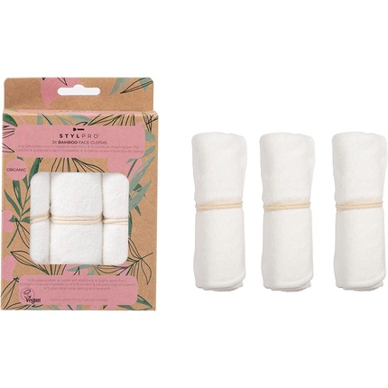 Бамбуковые салфетки для лица Stylpro
Бамбуковые салфетки для лица Stylpro