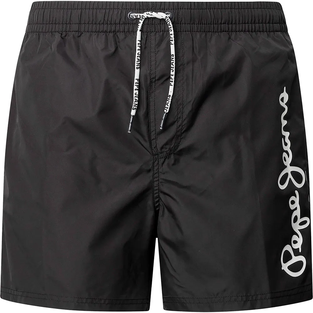 Шорты для плавания Pepe Jeans Logo, черный 
Шорты для плавания Pepe Jeans Logo, черный