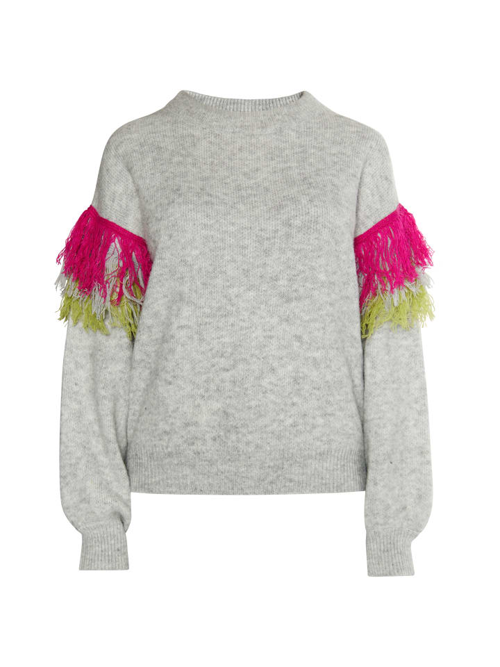 Женский свитер серого меланжа IZIA
Женский свитер серого меланжа IZIA