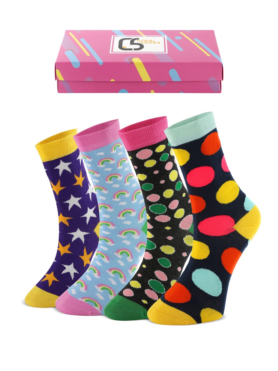 Носки Crea Socks Punkt, разноцветный
Носки Crea Socks Punkt, разноцветный