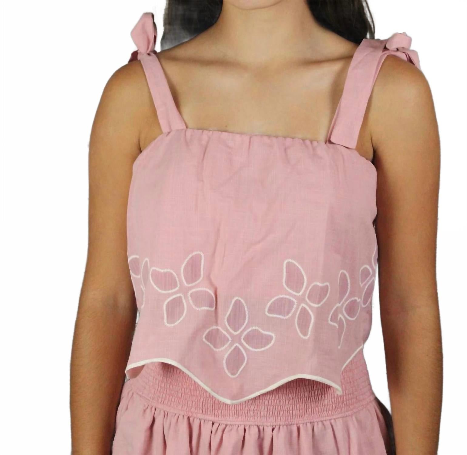 Розовый топ с воланом If So
Розовый топ с воланом If So