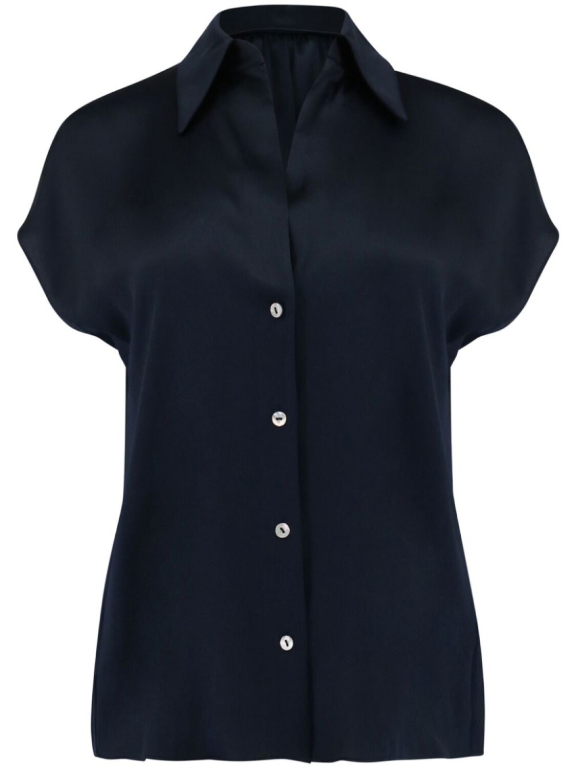 Vince шелковая рубашка с короткими рукавами, синий
Vince шелковая рубашка с короткими рукавами, синий