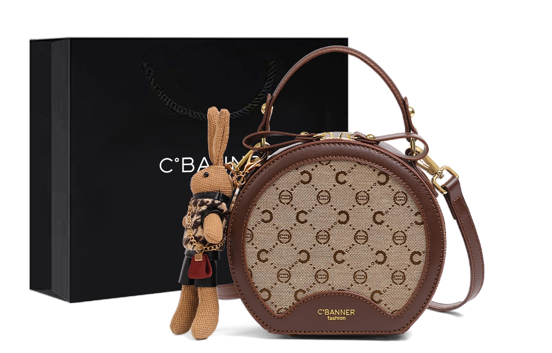 Тканевая маленькая круглая сумка, сумка через плечо, кроссбоди, женская повседневная сумка Regular Coffee C°BANNER
Тканевая маленькая круглая сумка, сумка через плечо, кроссбоди, женская повседневная сумка Regular Coffee C°BANNER