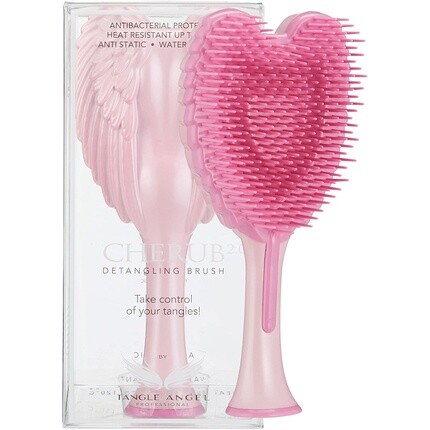 Детская мини-расческа для распутывания волос, антистатическая мягкая щетка для волос для девочек, детская - Tangle Angel Cherub Gloss Pink
Детская мини-расческа для распутывания волос, антистатическая мягкая щетка для волос для девочек, детская - Tangle Angel Cherub Gloss Pink