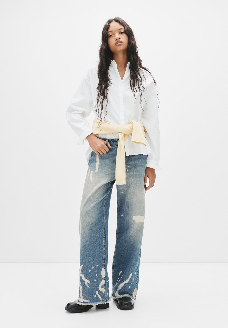 Блуза PULL&BEAR Button-down blouse, White
Блуза PULL&BEAR Button-down blouse, White