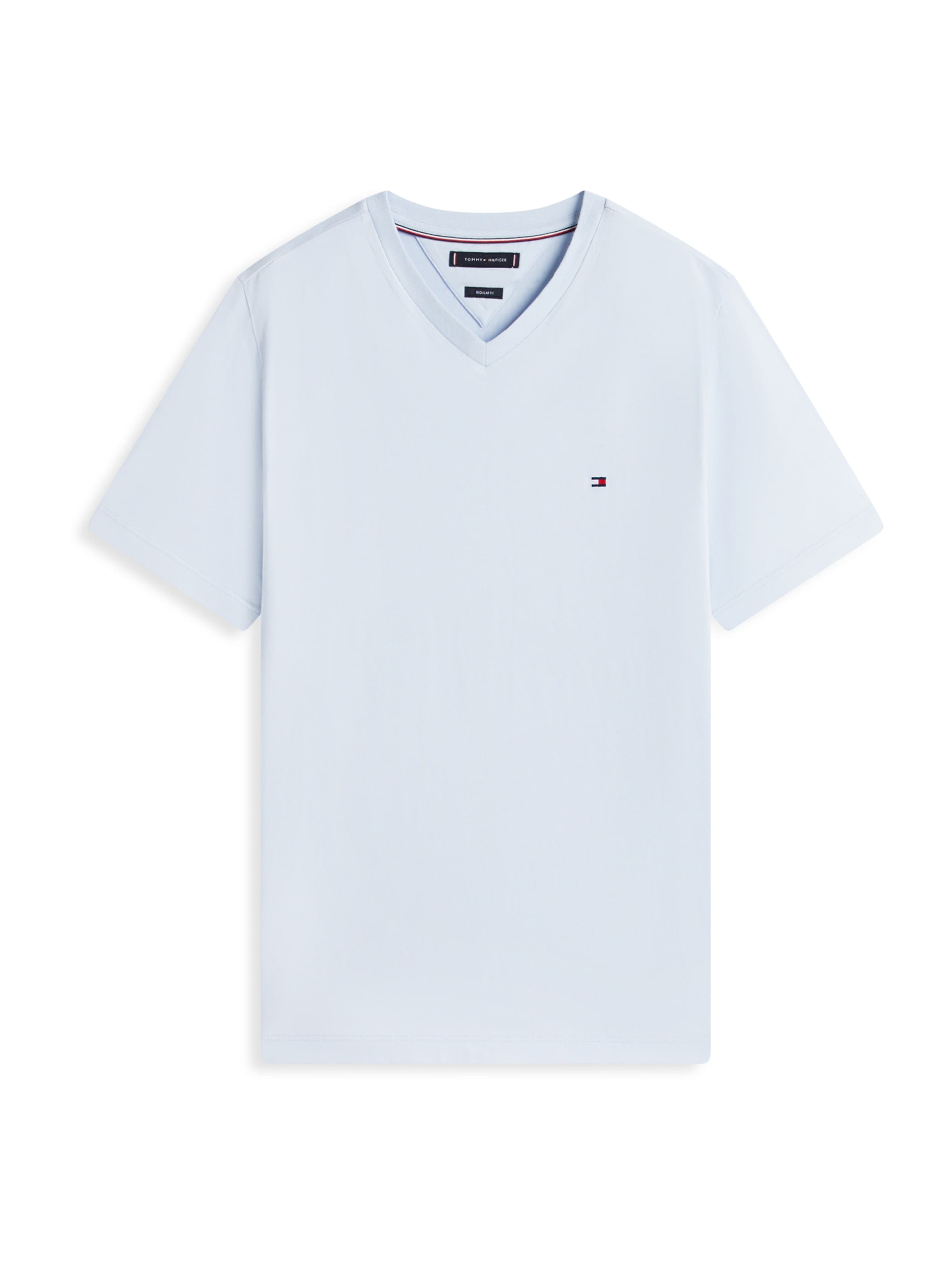 TOMMY HILFIGER Футболка 'ESSENTIAL' в светло-голубом цвете
TOMMY HILFIGER Футболка 'ESSENTIAL' в светло-голубом цвете