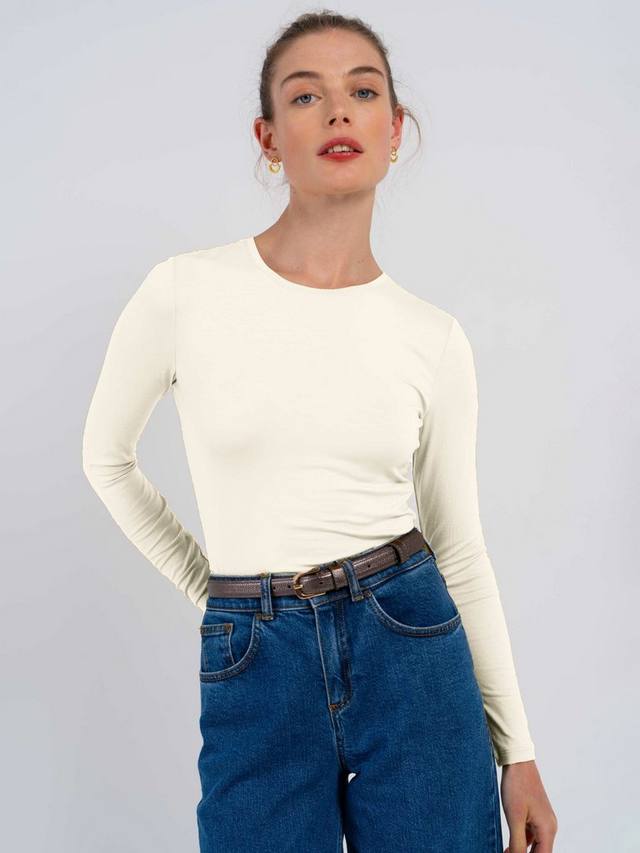 Шелковый топ с длинными рукавами и круглым вырезом Celtic & Co., Ivory
Шелковый топ с длинными рукавами и круглым вырезом Celtic & Co., Ivory