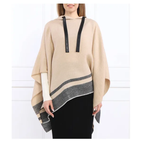 Пончо свободного кроя с добавлением шерсти Joop!, бежевый
Пончо свободного кроя с добавлением шерсти Joop!, бежевый