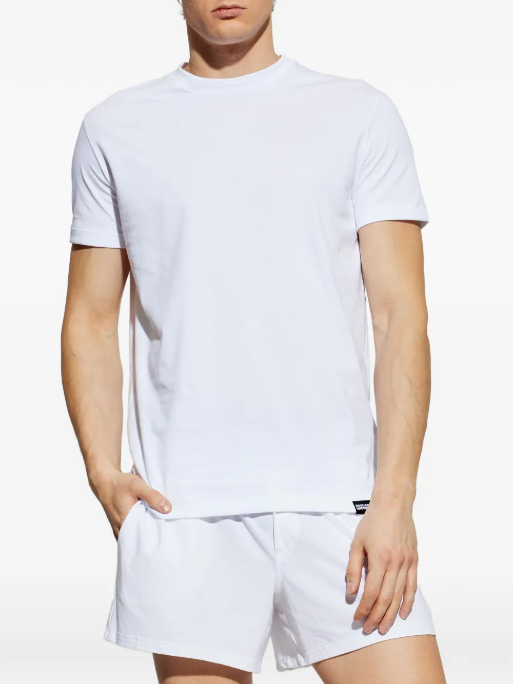 Футболка с нашивкой-логотипом Dsquared2, белый
Футболка с нашивкой-логотипом Dsquared2, белый