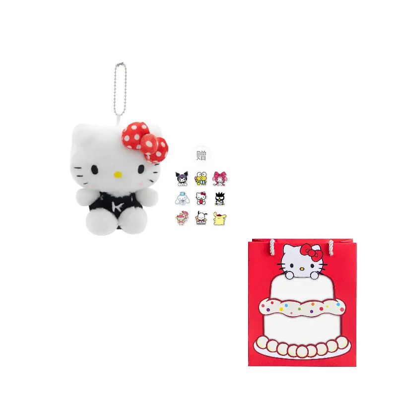 Sanrio Подвеска Hello Kitty с кроличьей шерстью Унисекс, Polka Dot Collection Pendant Hello Kitty-Black
Sanrio Подвеска Hello Kitty с кроличьей шерстью Унисекс, Polka Dot Collection Pendant Hello Kitty-Black
