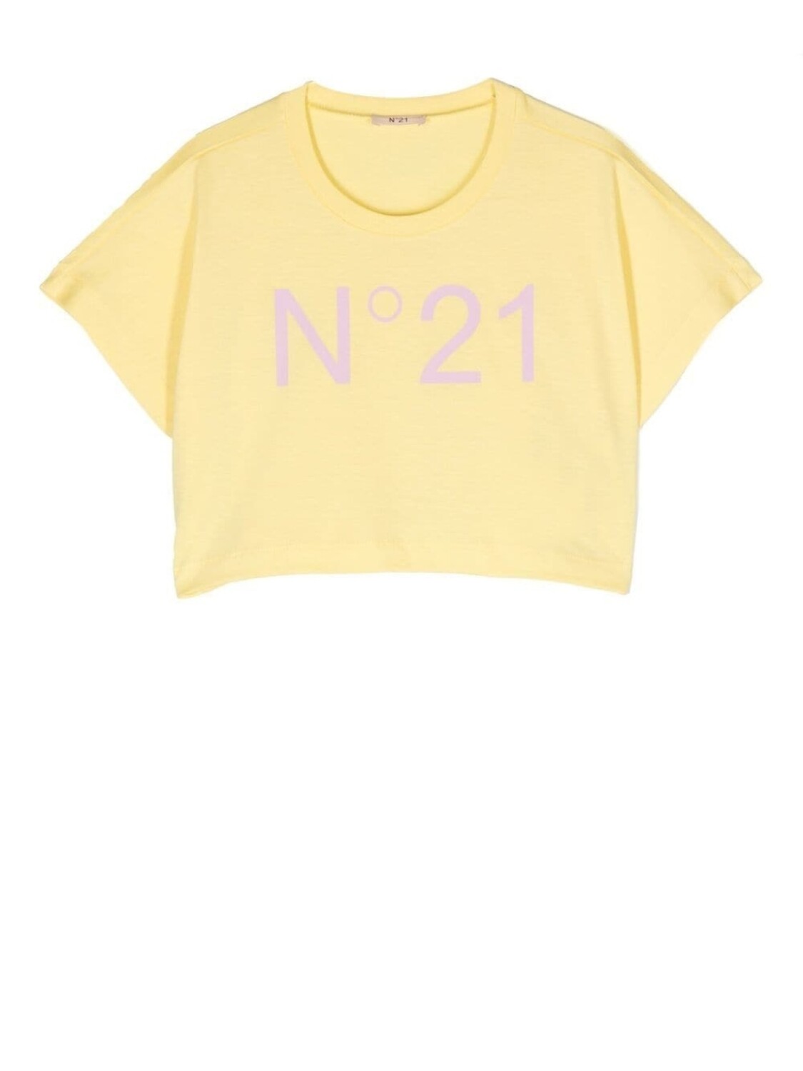 Nº22 укороченная футболка с логотипом, желтый
Nº22 укороченная футболка с логотипом, желтый