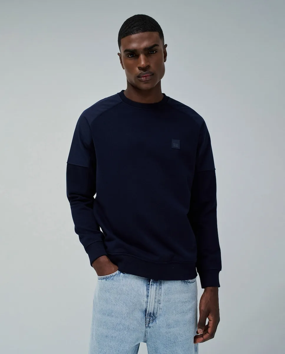 Мужская толстовка реглан Salsa Jeans, синий
Мужская толстовка реглан Salsa Jeans, синий