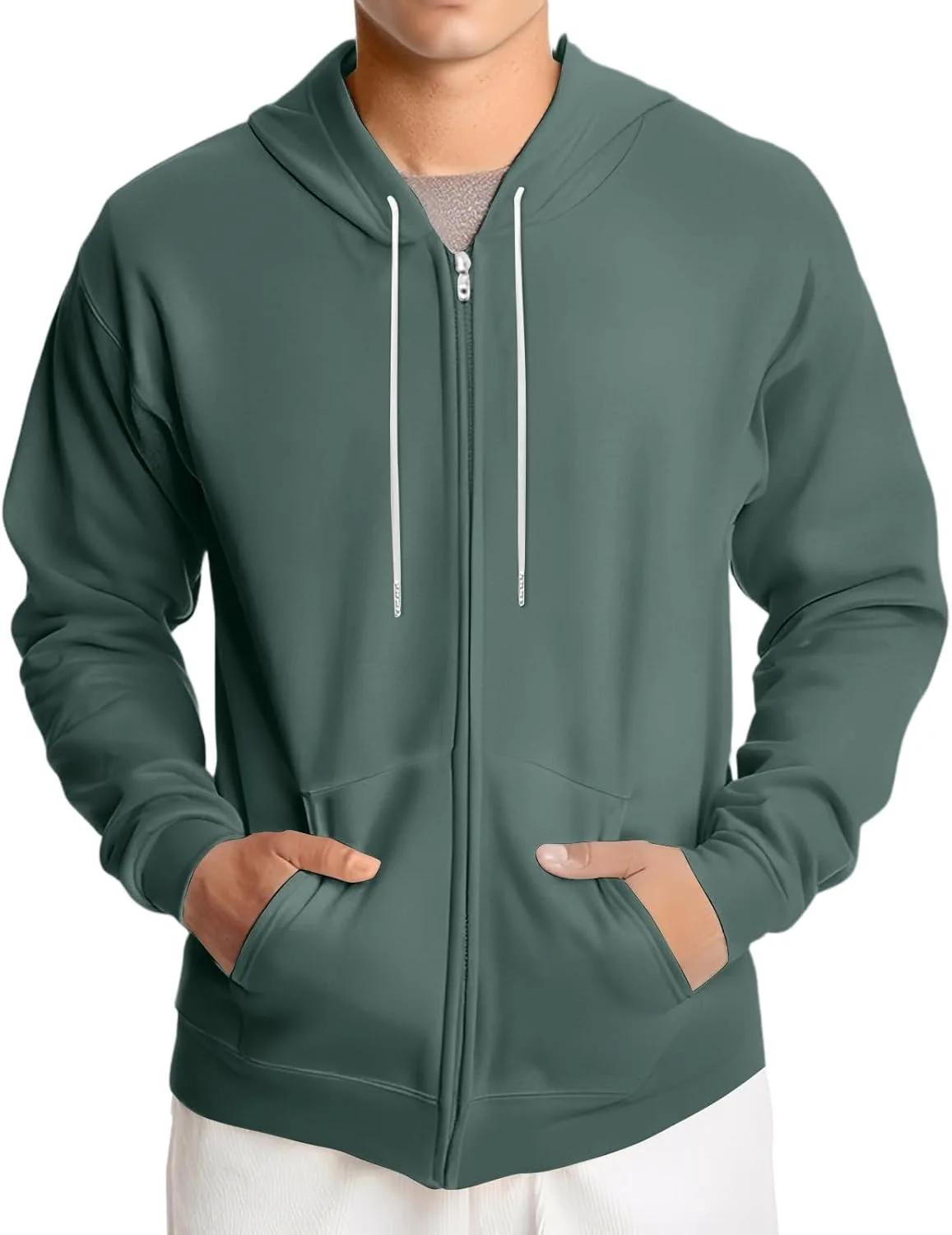 Мужская худи с молнией, Slim Fit, с карманом JWNYJFB
Мужская худи с молнией, Slim Fit, с карманом JWNYJFB